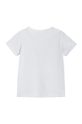 Reima t-shirt bawełniany dziecięcy biały