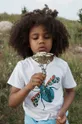 бирюзовый Детская хлопковая футболка Reima Детский