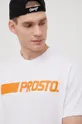 λευκό Βαμβακερό μπλουζάκι Prosto Retr