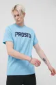 Βαμβακερό μπλουζάκι Prosto Classic μπλε