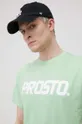 πράσινο Βαμβακερό μπλουζάκι Prosto Classic