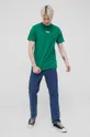 Βαμβακερό μπλουζάκι Prosto Smallog πράσινο