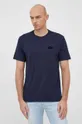 σκούρο μπλε Βαμβακερό μπλουζάκι Lacoste