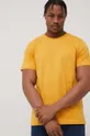 žltá Bavlnené tričko Cross Jeans