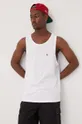 λευκό Βαμβακερό μπλουζάκι Volcom