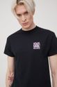 czarny Brixton t-shirt bawełniany