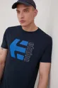 mornarsko modra Bombažen t-shirt Etnies