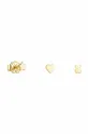 χρυσαφί Επιχρυσωμένο ασημένιο σκουλαρίκι Tous 3-pack Γυναικεία