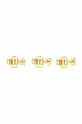 Επιχρυσωμένο ασημένιο σκουλαρίκι Tous 3-pack  Ασήμι 925 επιχρυσωμένο με χρυσό 18 καρατίων