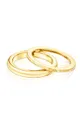 Δαχτυλίδι από επιχρυσωμένο ασήμι Tous 2-pack  Επιχρυσωμένο με χρυσό 18 καρατίων