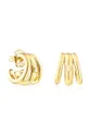 χρυσαφί Ασημένια επιχρυσωμένα σκουλαρίκια Tous Γυναικεία