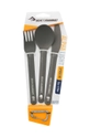 Turistički set pribora za jelo Sea To Summit Alpha Light Cutlery Set siva