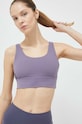 Бюстгальтер для йоги JOYINME Base Ease узор фиолетовой Stanik.Base