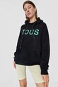 Pulover Tous Gemstones S kapuco črna 2001930451