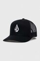 Volcom czapka z daszkiem aplikacja czarny D5512317.BLK