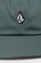 Βαμβακερό καπέλο του μπέιζμπολ Volcom πράσινο