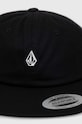 Volcom czapka z daszkiem bawełniana D5512318.BLK czarny SS24