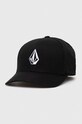 Volcom czapka z daszkiem aplikacja czarny D5512320.BLK