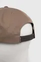 Volcom czapka z daszkiem bawełniana brązowy