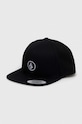 Volcom șapcă de baseball din bumbac bumbac negru D5512322.BLK