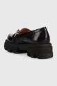 Scarpe Charles Footwear mocassini in pelle Mey Mey.Loafer nero