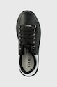 GOE sneakersy skórzane czarny LL2N4012