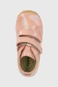 розовый Детские кожаные полуботинки Froddo