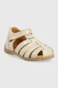 Detské kožené sandále Froddo béžová