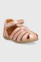 Detské kožené sandále Froddo ružová