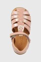 Froddo sandale din piele pentru copii roz G2150170.4.21.24