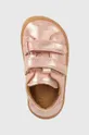 ροζ Δερμάτινα παιδικά κλειστά παπούτσια Froddo