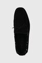 GOE mokasyny zamszowe czarny LL1N4001