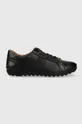μαύρο Δερμάτινα αθλητικά παπούτσια Wojas Ανδρικά