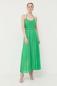 Beatrice B rochie din amestec de matase 23FE6911AIR verde ZS23