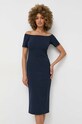 Nissa rochie bleumarin RC13952
