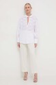 Silvian Heach bluza din bumbac GPP24163BL alb ZS24
