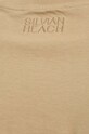 Bavlnené tričko Silvian Heach GPP24464TS béžová