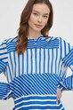 Seidensticker bluza albastru 60.135891