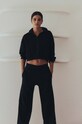 Одежда Хлопковая кофта MUUV. Fin Cotton bluz.cropped.FIN.COTTON чёрный