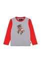 Lego longsleeve bawełniany dziecięcy nadruk szary 12011075