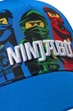 Chłopiec Lego czapka z daszkiem bawełniana dziecięca 12011145 niebieski