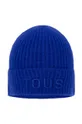 plava Kapa s dodatkom vune Tous Ženski