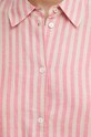 Lněná košile Mos Mosh 159640 růžová