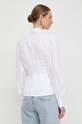 Îmbrăcăminte Silvian Heach camasa din bumbac GPP24376CA alb