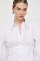Silvian Heach koszula bawełniana biały GPP24376CA