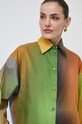 Silvian Heach camasa din bumbac multicolor GPP24363CA