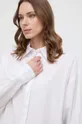 biały Silvian Heach koszula bawełniana