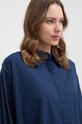 Silvian Heach camasa din bumbac bleumarin GPP24080CA