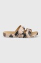 Freedom Moses ciabatte slide FM.JUNCA marrone ZS24