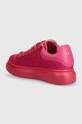Obuwie GOE sneakersy zamszowe MM2N4007.FUSHIA różowy